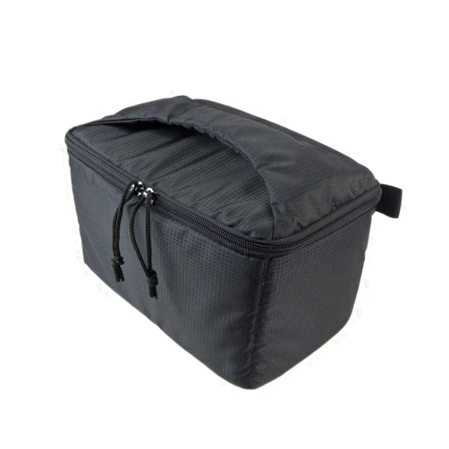 DRF Camera Case Insert Waterproof DSLR Camera Padded Storage Bag with Handle BG170 (Black)