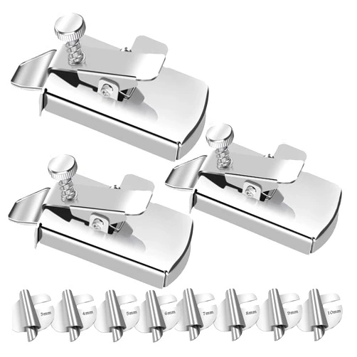 YEOSLL Magnetic Seam Guide for Sewing Machine and Rolled Hem Presser Foot