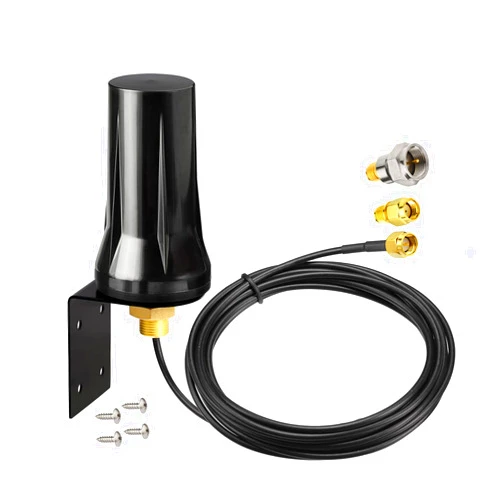 Bingfu Garage Door Gate Opener Antenna for GTO Mighty Mule MM371W MM372W MM571W MM572W MMS100 LiftMaster Ghost Controls Multicode Automatic Gate Opener F Type/SMA/RP-SMA Antenna Extender