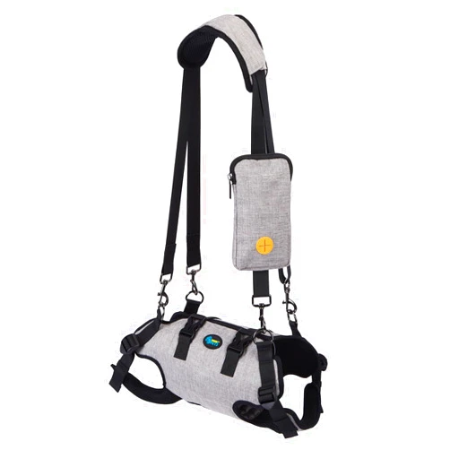 Ownpets Dog Sling Harness, Outdoor Sling Bag for Spine Protection, Whole Body Support, Support Vest to Assist Aged Dogs, Outdoor, S