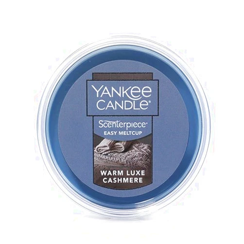 Yankee Candle Warm Luxe Cashmere Scenterpiece Easy MeltCup, Fresh Scent