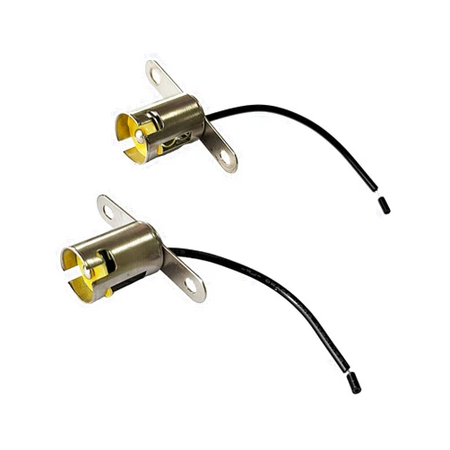 Ohleats 2PCS Car Light Bulb Socket, BA15S LED Light Bulb Socket Holder, 1156 LED Bulb Light Lamp Socket Adapter with Wire Connector, Auto LED Bulb Socket for Truck, Car Accessories