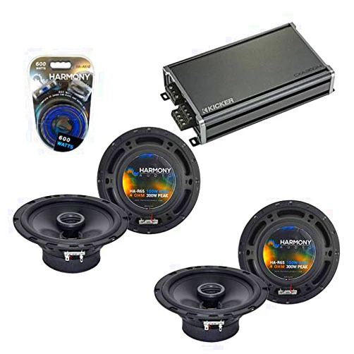 Harmony Audio Compatible with Subaru Outback 2000-2009 Factory Speaker Replacement Bundle (2) R65 & CXA360.4