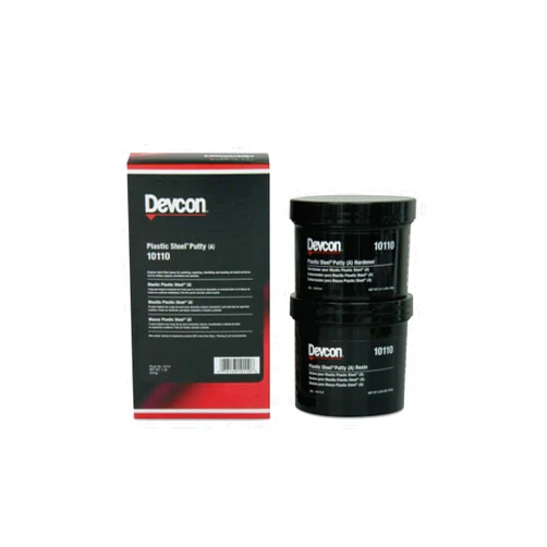 Devcon 2 X Devcon 10110 Plastic Steel Epoxy Putty (A), 1 lbs Bottle