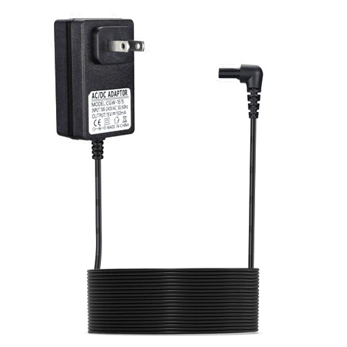 Weishan 15V Charger Compatible with Black and Decker Dustbuster Handheld Vacuum HHVI315JO42 HHVI320JR02 HLVA320JS10 - Black Power Cord Adapter for 90627870 S003AQU1500015 Cable, 6.6ft