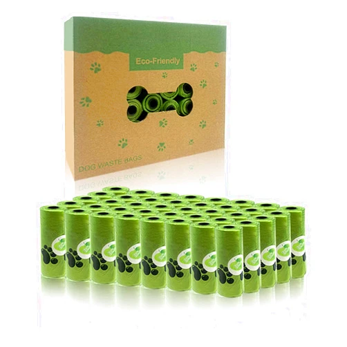 HMAMOR Pet Poop Bags, 40 Rolls/600 Count, Dog Litter Disposal System Scooper Refill Bags