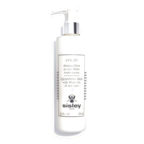 Sisley Paris Lyslait - 250 mL - Gentle Cleanser & Makeup Remover with White Lily Extract - All Skin Types