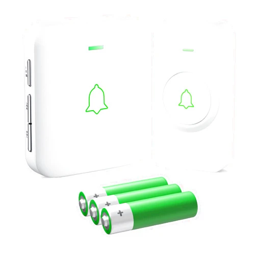 AVANTEK Wireless Door Bell, WA-11 Waterproof Battery Operated Doorbell Chime Operating at 1000 Feet, Portable Door Chime kit with 52 Melodies, 5 Volume Levels, and CD Quality Sound