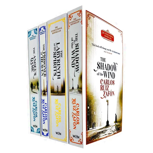 By Carlos Ruiz Zafón (Author) Cemetery of Forgotten Series 4 Books Collection Set By Carlos Ruiz Zafon (The Shadow of the Wind, The Angel's Game, The Prisoner of Heaven, The Labyrinth of the Spirits)