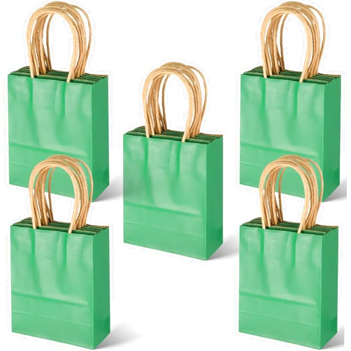 SPERPAND 30Pcs Mini Kraft Paper Bags - 6.5