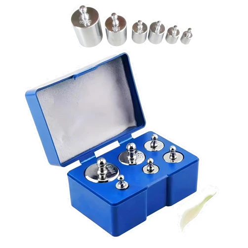 MAGIKON Precision Steel Scale Calibration Weight Kit, M2 Class, 205 Gram
