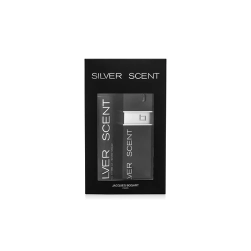 Jacques Bogart Jacques Bogart Silver Scent by Jacques Bogart for Men - 2 Pc Gift Set 3.33oz EDT Spray, 6.66oz Body Spray