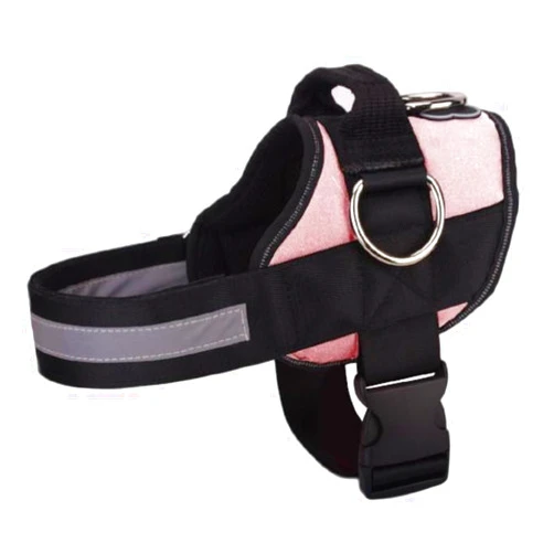 Joyride Harness Joyride Basic Essential Dog Harness 1.0 - Small, Medium, Large Dogs, No-Pull Pet Vest with 3 Side Rings for Leash Placement, Adjustable for Training (Light Pink, XXLarge)