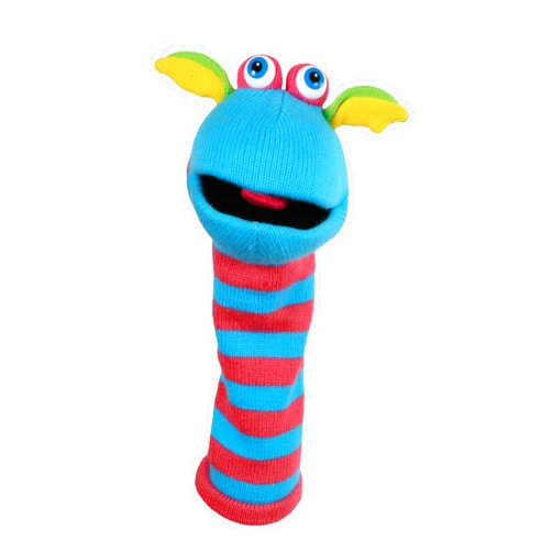The Puppet Company - Knitted Puppet - Scorch, 15 inches
