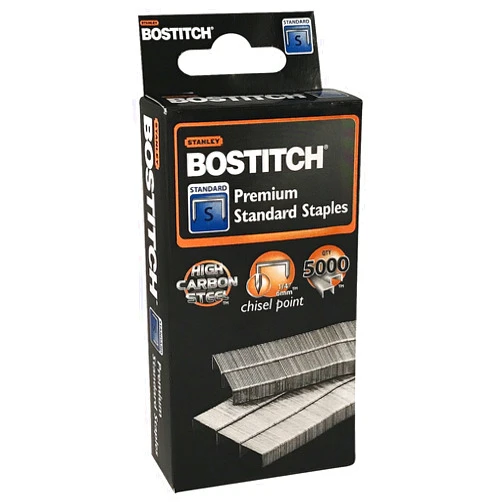 Bostitch Stanley Bostitch Premium Standard Staples, 1/4