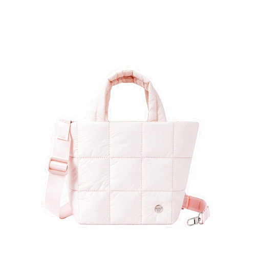 WESTBRONCO Small Puffer Bag Quilted Crossbody Bags for Women Puffy Purse Nylon Shoulder Handbag with Adjustable Strap
