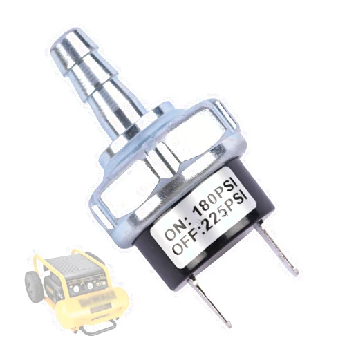 Getfarway Air Compressor Micro Pressure Switch AB-9063290 Compatible with DeWalt/Porter Cable/Craftsman D55146 D55167 D55168 D55146-CA D55167-CA D55168-CA Type 6-9 180-225 PSI