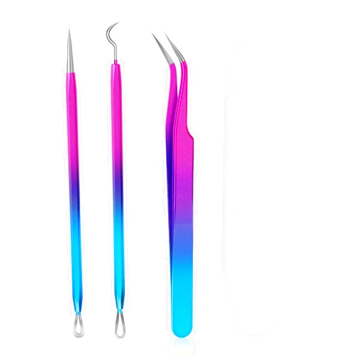 GIRAFVINYL Weeding Tools for Vinyl,Vinyl Weeding Tools for Permanent Vinyl/HTV Vinyl/Holographic Vinyl,Craft Vinyl Weeding Tools Kit with Hook and Pick with Tweezers