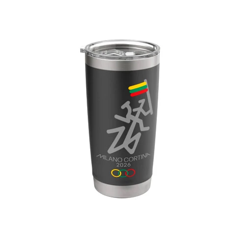 Lithuania Strong - Old Tortuga Trading Co. LTU Milano Cortina by Lithuania Strong Stainless Steel Insulated Tumbler