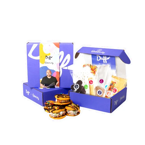 Baketivity Duff Goldman DIY Baking Set for Kids by Baketivity - Bake Delicious S’mores Sandwich Cookies with Premeasured Ingredients | Best Family Fun Activity, Great Gift for Girls, Boys, Teens, and Adults