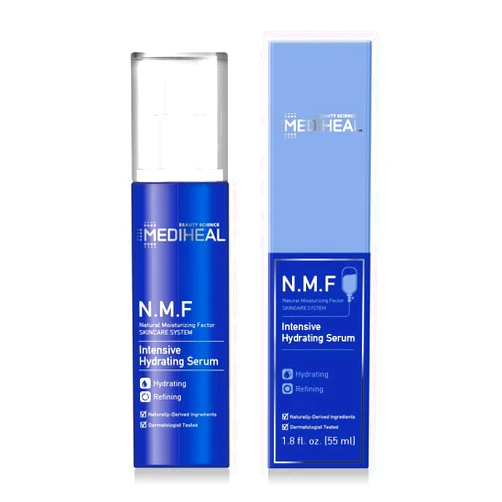 MEDIHEAL [US Exclusive Edition] - N.M.F Intensive Hydrating Serum, Ultra Hydrating Treatment Facial Serum, Skin Feeling Silky Soft, for Dry and Rough Skin