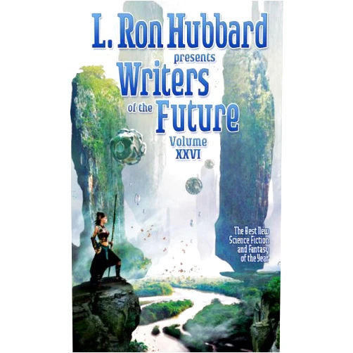 By Laurie Tom (Author), Lael Salaets (Author), Alex Black (Author), Adam Colston (Author), Tom Crosshill (Author), Brad R. Torgersen (Author), Scott W. Baker (Author), Simon Cooper (Author), Brent Knowles (Author), K.C. Ball (Author), Jeff Young (Author), Jason Fischer (Author), L. Ron Hubbard (Author), Irena Kovalenko (Illustrator), Ven Locklear (Illustrator), Tyler Carter (Illustrator), Jordan Cornthwaite ; Olivia Pelaez ; Jingxuan Hu ; Kelsey Wroten ; Cassandra Shaffer ; Rebecca Gleason ; R.M. Winch ; Seth J. Rowanwood ; Rachael Jade Sweeney ; (Illustrator), K.D. Wentworth (Editor), Dean Wesley Smith (Contributor), Stephen Youll (Contributor) & 15 more Format: Kindle Edition L. Ron Hubbard Presents Writers of the Future Volume 26: The Best New Science Fiction and Fantasy of the Year