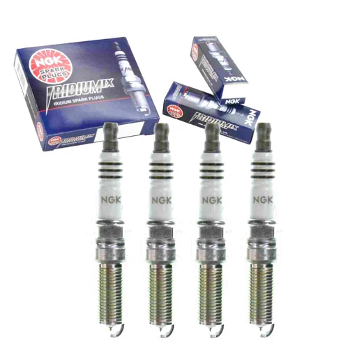 Sixity Auto 4 pc NGK Iridium IX Spark Plugs compatible with Land Rover Range Rover Evoque 2.0L L4 2012-2016