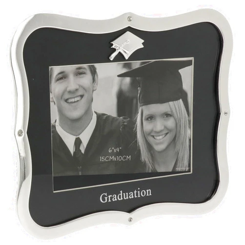 Shudehill Giftware Celebration Graduation Silver 6x4 Photo Frame