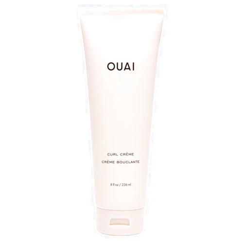 OUAI Curl Cream - Curl Defining Cream for Hydrated, Shiny Curls - Babassu and Coconut Oil, Linseed and Chia Seed Oil - Paraben, Phthalate, Sulfate and Silicone Free Curly Hair Products (8 Fl Oz)