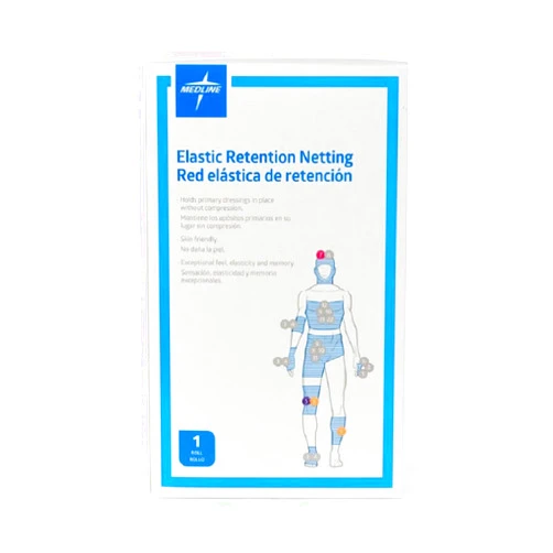 Medline Stretch Tubular Elastic Dressing Retention Net, Size 6,(17