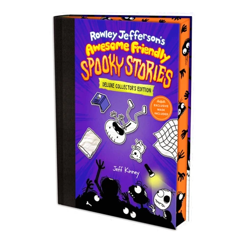 Jeff Kinney Rowley Jefferson’s Awesome Friendly Spooky Stories: Deluxe Collector’s Edition: From the Creator of Diary of a Wimpy Kid (The Awesome Friendly Kid Series)