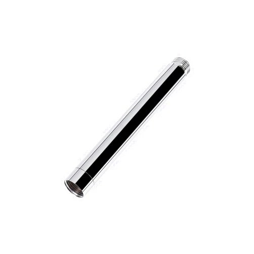 HarJue Shower Head Extension Arm, Shower Extender Water Outlet- Lowers Existing, Shower Pipe Extension for Bathroom, Made of Solid Metal Stainless Steel(6 Inch, Chrome Finish)