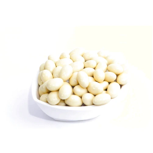 ANDY ANAND CHOCOLATIER Andy Anand Luxurious Greek Yogurt Covered Almonds, 1 lb Gift Box - Handcrafted Gourmet Snack, Perfect for Gifting, Voted Best in California