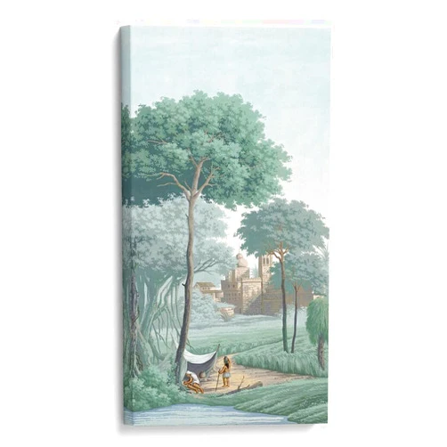 Canvas Lab Canvas Wall Art Decor Exotic Passage II by the Artist PH Burchett – Size: 12 x 24 in - Art subject: Scenery