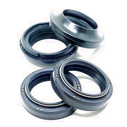 HZLXF1 for Yamaha Virago 250 V-Star XV250 XV 2002-2018 Front Fork Oil Seals Dust Wiper Kit (Color : Oil and Dust Seals)