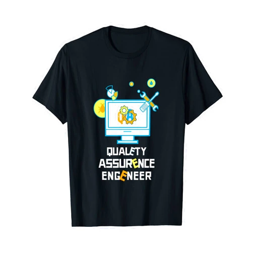 QA Tester Quality Assurance Engineer QA Conference QA Tester Funny Software Developer Bugs Quality Assurance T-Shirt