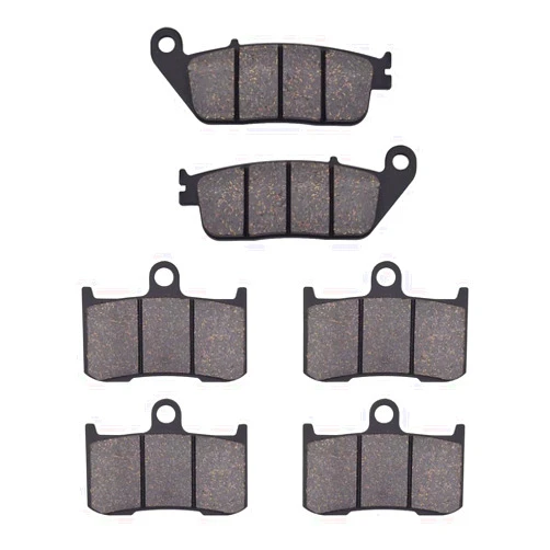 Exvaugh Motorcycle Front Rear Brake Pads Organic Disc For VICTORY Cory Ness Victory Cross Country 2011-2012