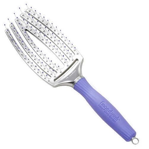 Olivia Garden Finger Brush Scalp-Hugging & Vented Paddle Hair Brush FB