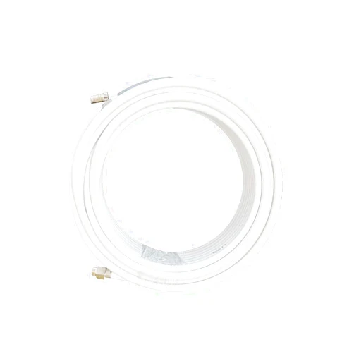 Qishun Coaxial Cable 32ft (10M) SMA-Male to SMA-Female Coax Extension Connectors Cable 3D-FB 50 Ohm Ultra Low Loss Coax Cable for Antenna/Signal Booster/3G/4G/5G/LTE/RF Radio Coaxial Extension Cable
