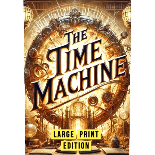 By Herbert George Wells (Author) The Time Machine (Large Print Edition): A Thought-Provoking Journey Through Time, Power, and the Fragility of Civilization