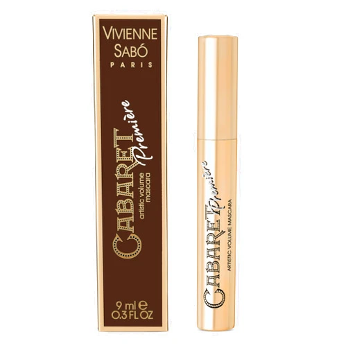 Vivienne Sabó Paris - Classic Everyday Mascara Cabaret Premiere, Cruelty Free, Brown, Made in Europe