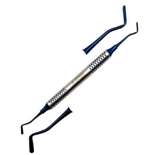 Generic Dental Amalgam Filling Instrements Composite Shaper Carver Burnisher and Plugger by Artman Instruments (Flat Ends Filling Carver) NI