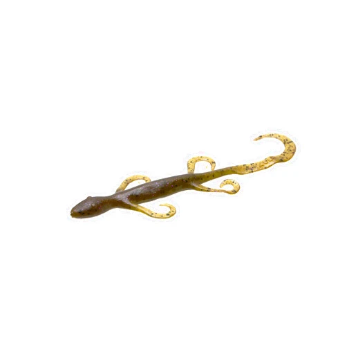 Zoom Bait 6-Inch Lizard Bait-Pack of 9 (Green Pump Purple)