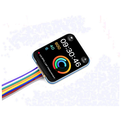 waveshare 1.69inch LCD Display Module 240×280 Resolution 262K Display Colors IPS Screen for Raspberry Pi, Arduino, STM32,Embedded ST7789V2 Driver Chip,SPI Interface
