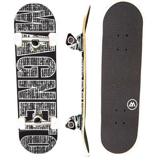 Magneto Complete Skateboard | Maple Wood | ABEC 5 Bearings | Double Kick Concave Deck | Kids Skateboard Cruiser Skateboard | Skateboards for Beginners, Teens & Adults (Free Stickers Included)