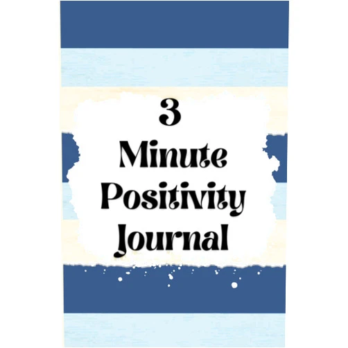 Matthew Badman 3 Minute Positivity Journal: Train your mind for 3 minutes a day to improve your mood, Positive Energy, journal of Joy