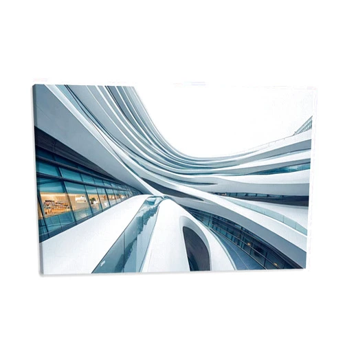 VIUBGCPS Large Canvas Wall Art Galaxy Beijing Canvas Art Prints Pictures Wall Decor Framed And Stretched Poster Living Room Wall Paintings 20x32 Inches