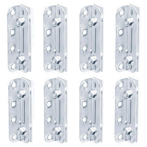 GBGS 8 Sets No Mortise Bed Frame Brackets,4¼