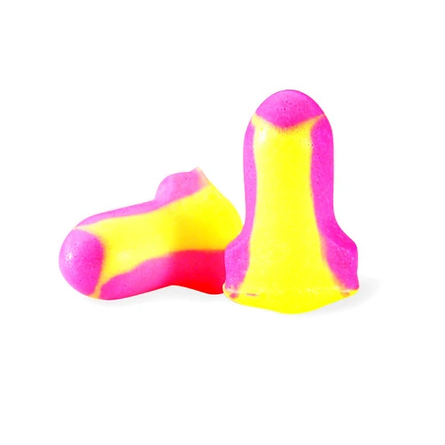 Howard Leight by Honeywell Laser Lite High Visibility Disposable Foam Earplugs, (Contains 10 Single Bags)