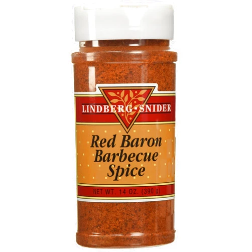 Lindberg-Snider Lindberg Snider Red Baron Barbecue Spice - 14 oz